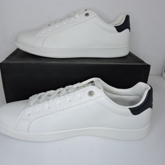 Bjorn borg men's classic sneakers white and navy - Picture 2 of 5